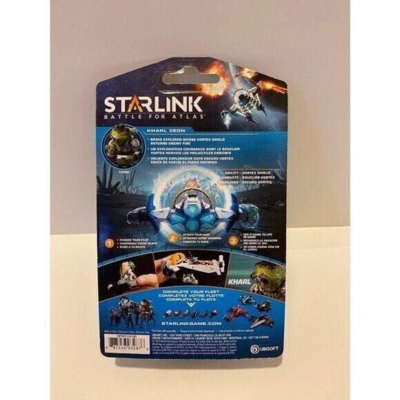 Starlink Battle For Atlas Character Pilot Kharl Zeon Video Game Figure - Picture 3 of 3